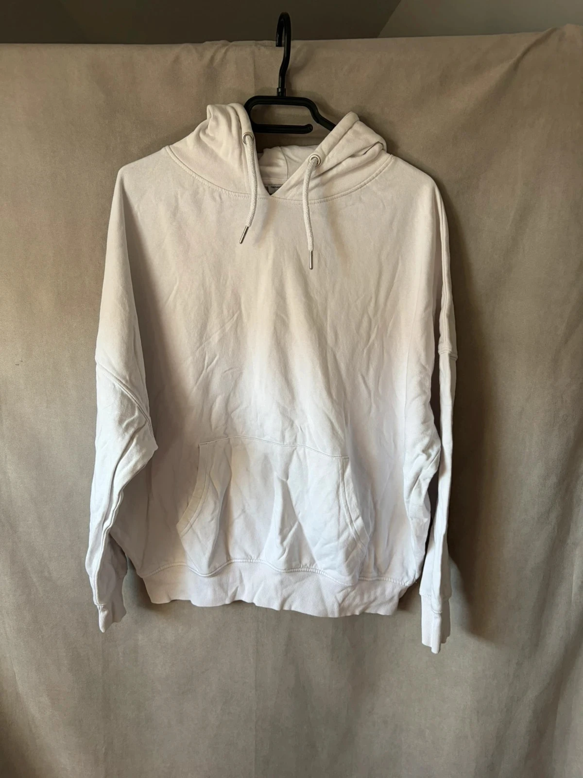 Sweat blanc over size